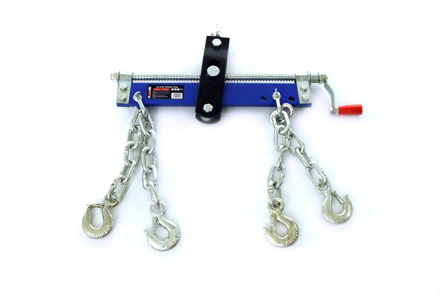 zblocze-zurawia-750kg-balanser.jpg УСИЛЕНА ВЕЗНА ЗА СВАЛЯНЕ НА ДВИГАТЕЛИ 750 КГ MAR-POL - Image 1